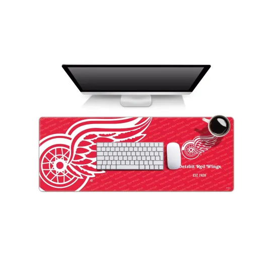 Discover YouTheFan NHL Detroit Red Wings Logo Series Desk Pad SMU