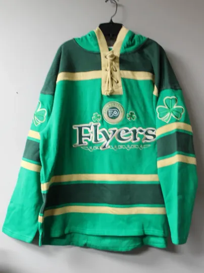 Discover Philadelphia old time Shamrock mid weight cotton hoodie