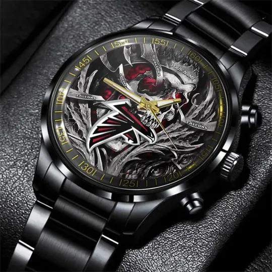 Discover Falcons football Men Hand Watch Personalized Gift For Fans