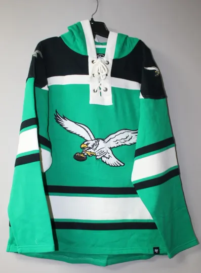 Discover New football Philadelphia Lacer jersey style mid weight cotton hoodie