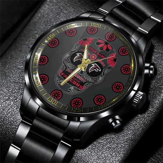 Discover Falcons football Men Hand Watch Personalized Gift For Fans