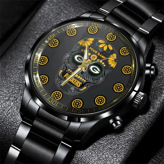 Discover Packers football Men Hand Watch Personalized Gift For Fans