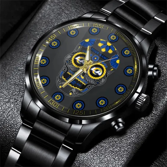 Discover Rams football Men Hand Watch Personalized Gift For Fans