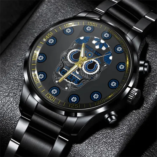 Discover Colts football Men Hand Watch Personalized Gift For Fans