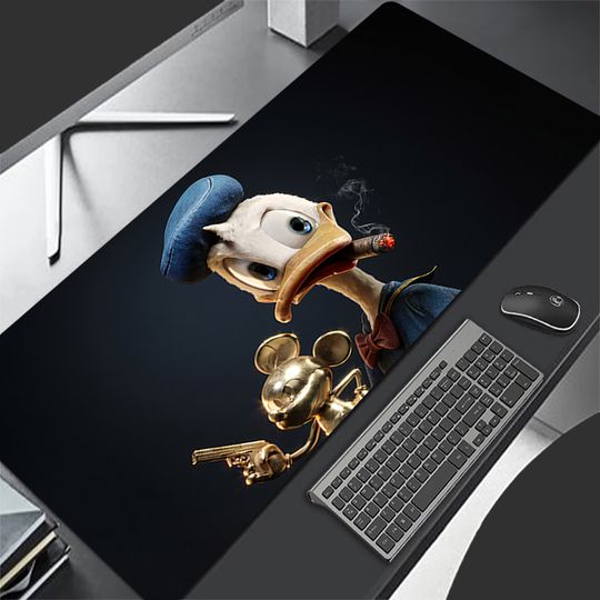 Discover Computer Mouse Pad Gaming MousePad Large Mouse pad Designed specifically Gamer keyboard pad Donald Duck PC Desk Mat tapis souris