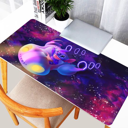 Discover Rubber Mouse Pad Gaming Mousepad Cartoon Stitch Desk Mouse Mat PC Accessories Anime Keyboard Pad Computer Kawaii Gamer Table Pad