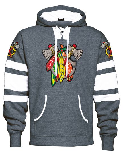 Discover Fear The Feathers Game Day Blackhawk Hockey Hoodie