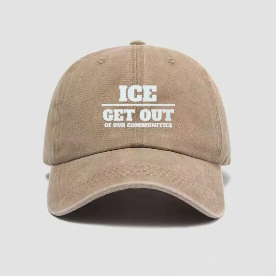 Discover ICE Out Of Our Communities Baseball Cap USA Immigrants Protests Anti-ICE  Unisex