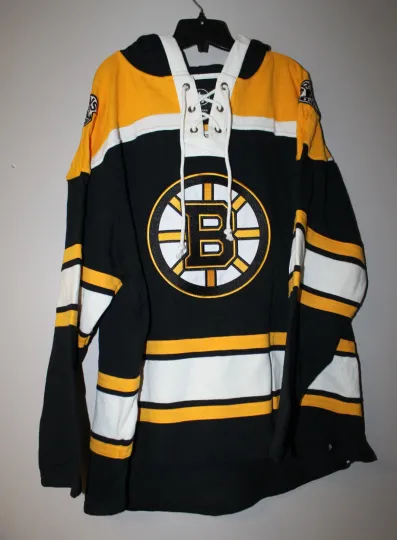 Discover New Boston old time jersey style mid weight cotton hoodie