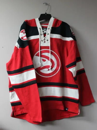 Discover New Atlanta old time jersey style mid weight cotton hoodie