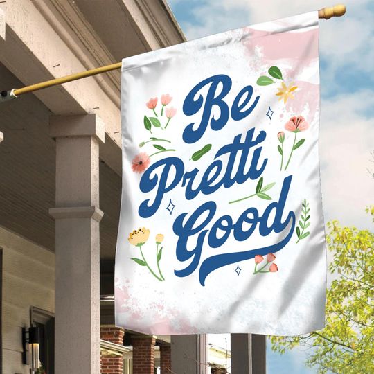 Discover Be Pretti Good Anti ICE Flag | Resist Abolish ICE Protest Flag| Anti Maga Be Pretti Good | Justice for Pretti | Resistance Flag