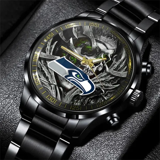 Seahawks football Men Hand Watch Personalized Gift For Fans