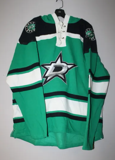 Discover Dallas Lacer jersey style mid weight cotton hoodie