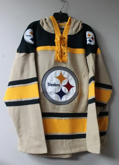 Discover New football Pittsburgh Lacer jersey style mid weight cotton hoodie