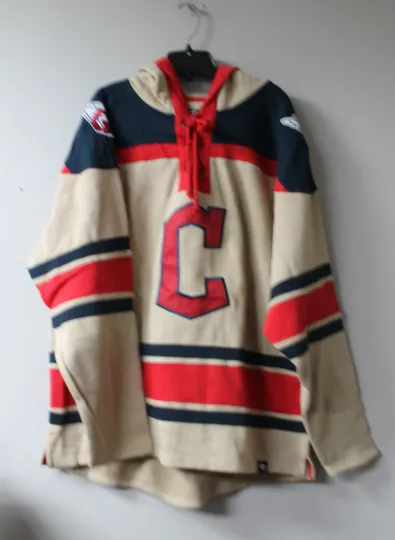 Discover Cleveland Lacer jersey style mid weight cotton hoodie