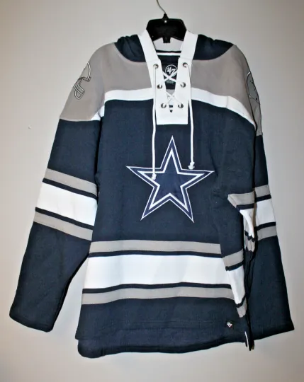 Discover New football Dallas old time jersey style mid weight cotton hoodie