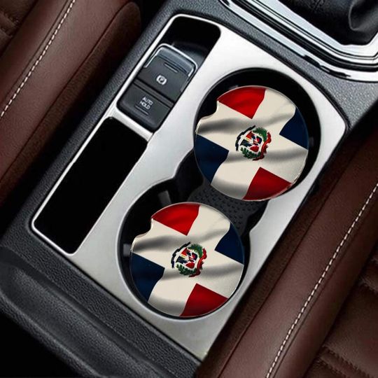 Dominican Republic Car Coaster