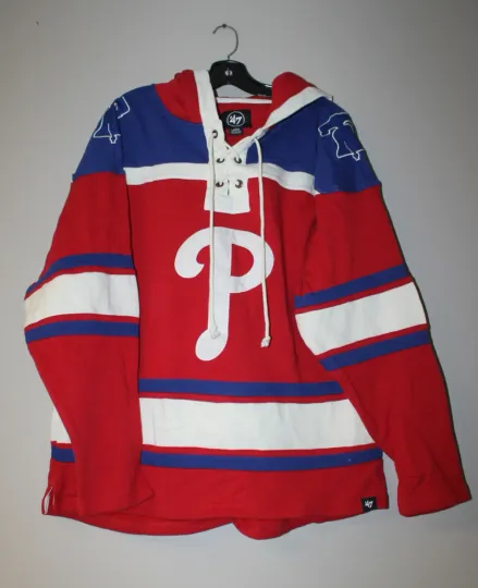 Philadelphia Lacer jersey style mid weight cotton hoodie