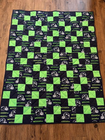 Discover Seattle Seahawks Football Quilt for Home & Living