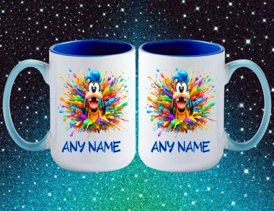Discover Personalized Disney Goofy Coffee Mug
