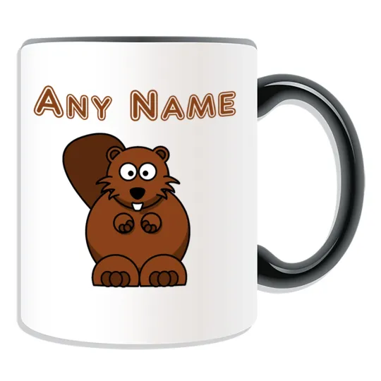 Discover Personalized Beaver Mug, Large Front Teeth Accent Mug