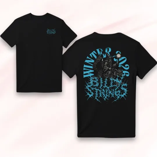 Discover Billy Stringss Wizard Metal Tour Winter 2026 Unisex T-Shirt