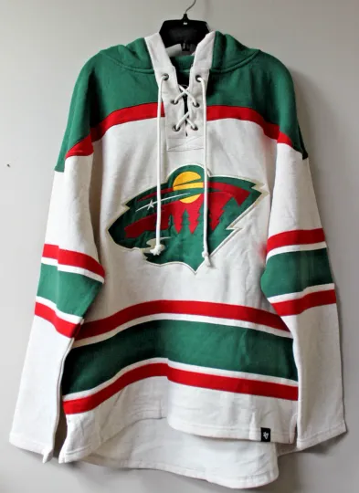 Discover Minnesota old time jersey style mid weight cotton hoodie