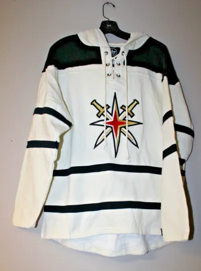 New Vegas Golden old time jersey style mid weight cotton hoodie