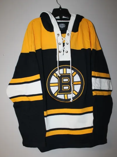 Discover Boston old time jersey style mid weight cotton hoodie