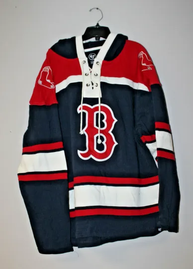 Discover Boston old time jersey style mid weight cotton hoodie
