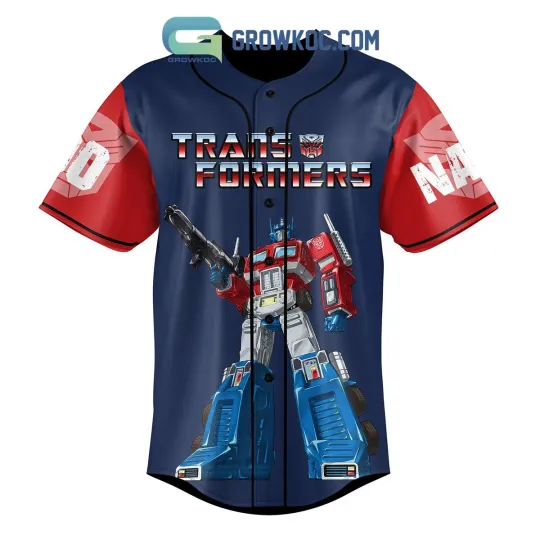 Transformers Freedom Is The Right Personalized Baseball Jersey