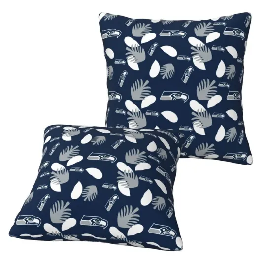 Seattle Seahawks Decorative Throw Pillow Covers