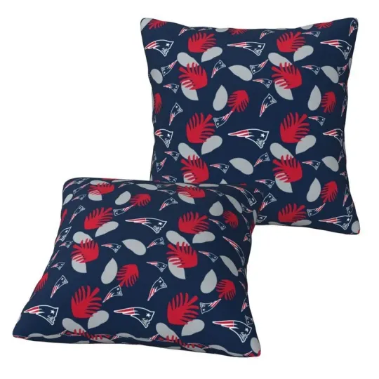 New England Patriots Decorative Throw Pillow Cover