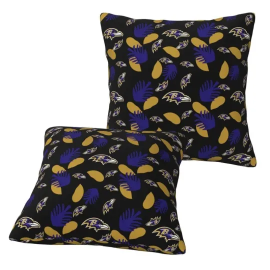 Baltimore Ravens Decorative Throw Pillow Covers