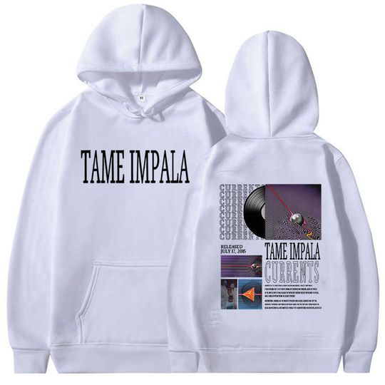 Discover Rock Band Tame Impala Tour 2026 New Cover Hoodies Unisex Vintage Oversized Long Sleeve Sweatshirt Hip Hop Pop Music Fleece Hoody