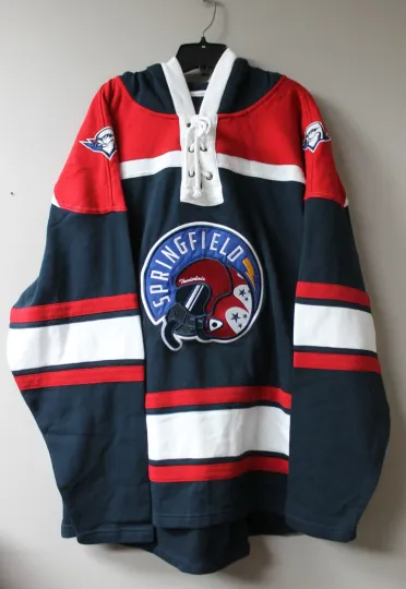 Discover New Springfield Thunderbirds Lacer style mid weight cotton hoodie