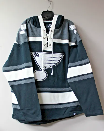 Discover New St. Louis old time style jersey mid weight cotton hoodie