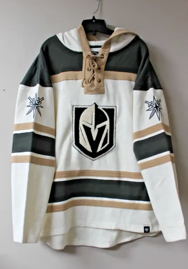 Discover New Vegas Golden old time jersey style mid weight cotton hoodie