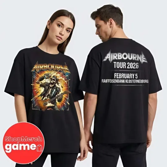 Hard Rock Tour 2026 Klosterneuburg Feb 5 Vintage Bootleg Unisex T-Shirt