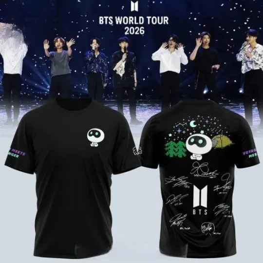 BTS Comeback World Tour 2026 T-Shirt