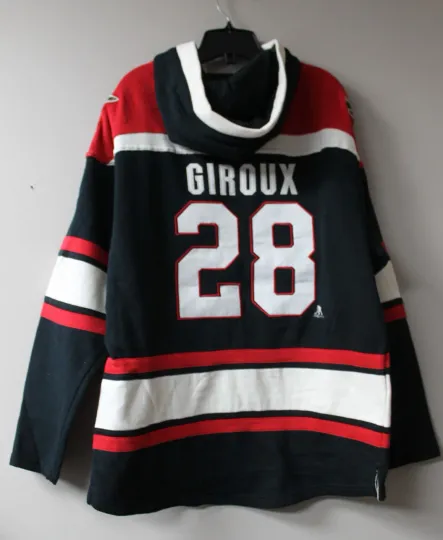 Discover New Ottawa #28 Giroux old time style mid weight cotton hoodie