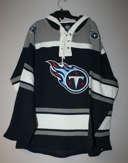 Discover New football Tennessee old time jersey style mid weight cotton hoodie