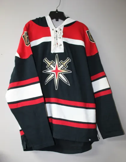 New Vegas Golden old time jersey style mid weight cotton hoodie