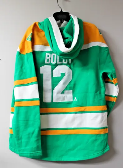 Discover New Minnesota #12 BOLDY Lacer style mid weight cotton hoodie