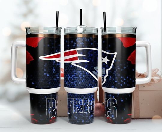 New England Patriots Tumbler 40oz