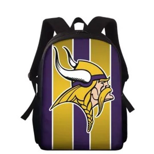 Minnesota Vikings School Backpack