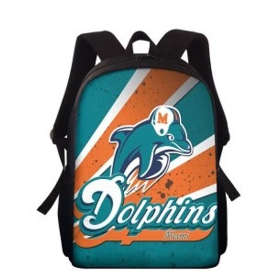 Miami Dolphins School Backpack