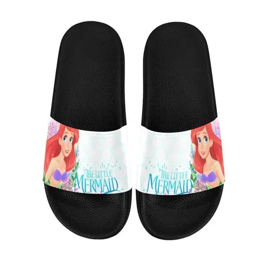 The Little Mermaid Slide Sandals, Gift for Boyfriend or Girlfriend, Birthday Gift, and Others
