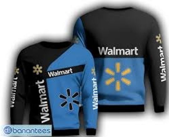 Walmart Logo 3D Sweatshirt
