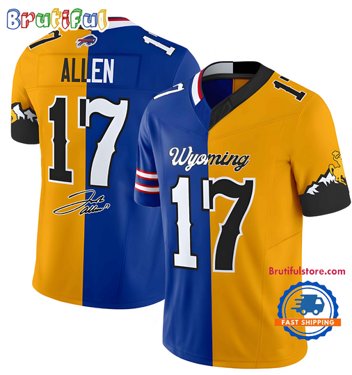 Josh Allen Becomes The First Person In Wyoming Cowboy Football History To Have His Football Jersey